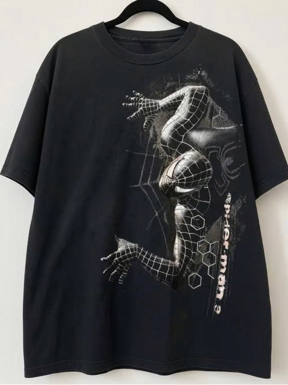Spider-Man Black Graphic Tee - Black